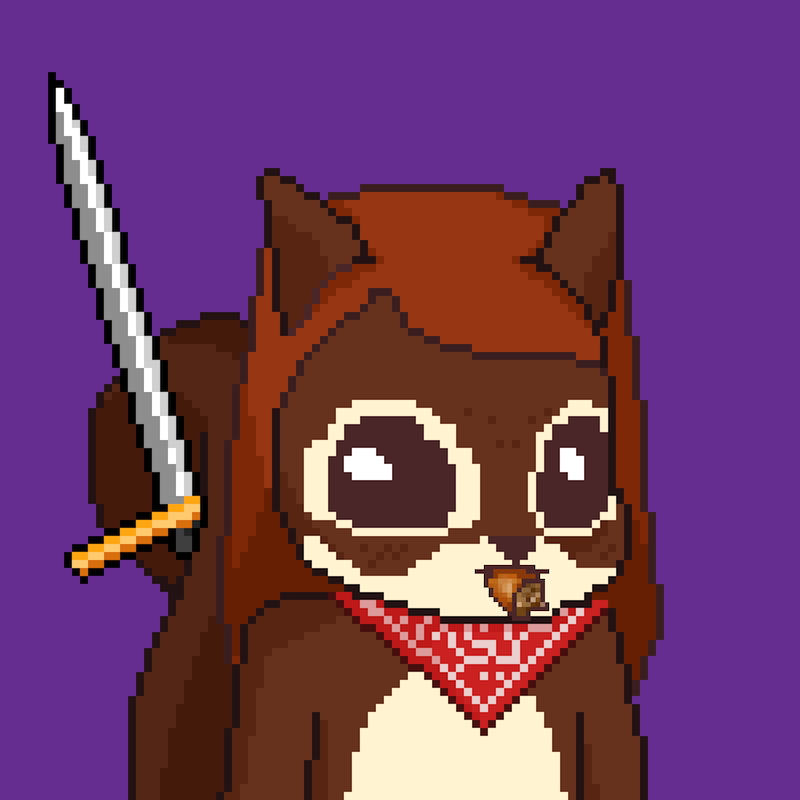 Pixel Squirrels #1710